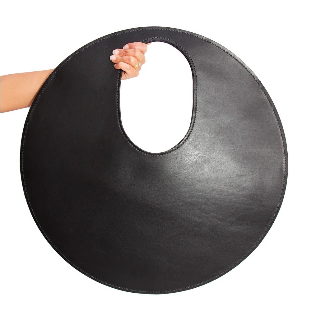 LUPA Yayoi Circle Bag Black Handbag leather